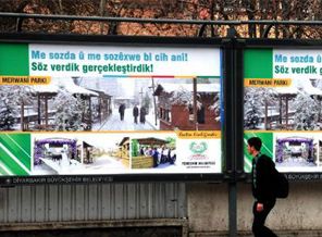 Ak Parti'den Kürtçe seçim pankartları Ak Parti'den Kürtçe seçim pankartları