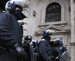Britische Polizei unter Druck