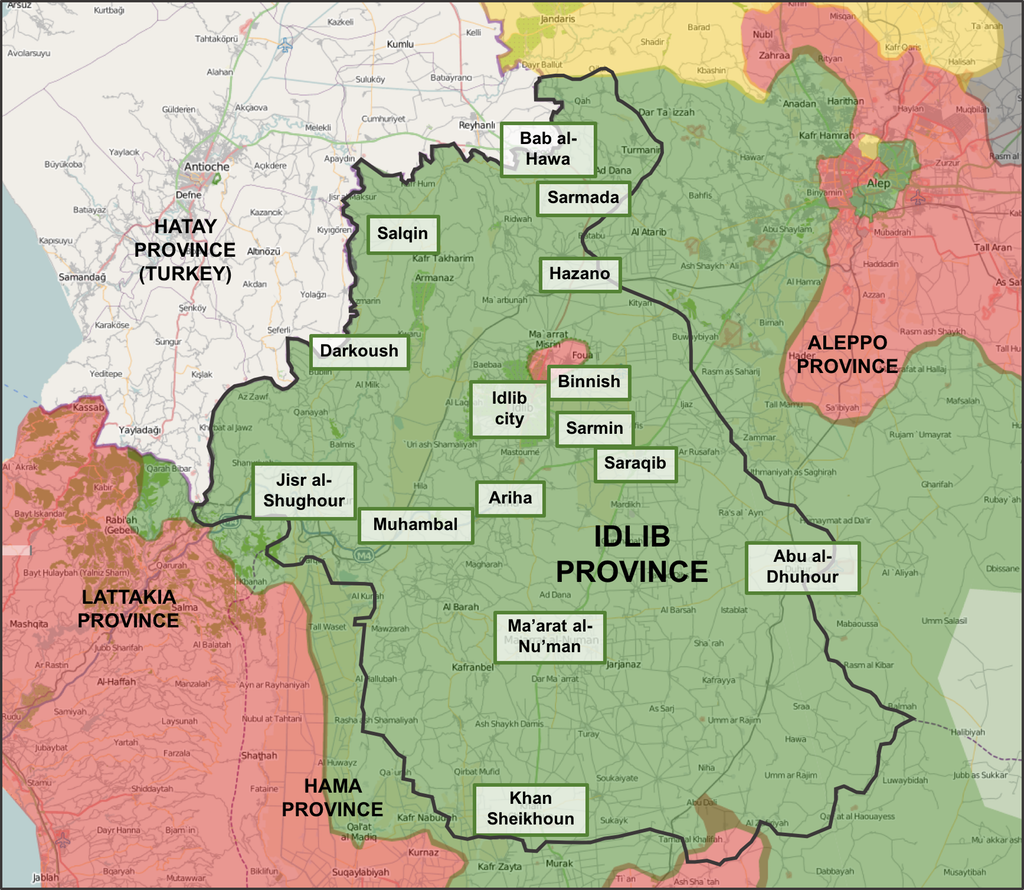 Idlib-Map