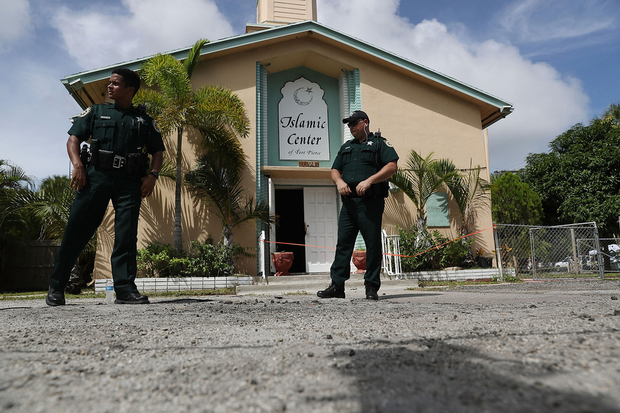 Mosque Florida arson AFP