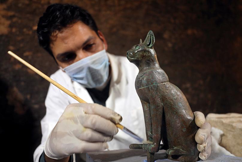 Mısır�da mumyalanmış hayvanlar bulundu Timeturk Haber