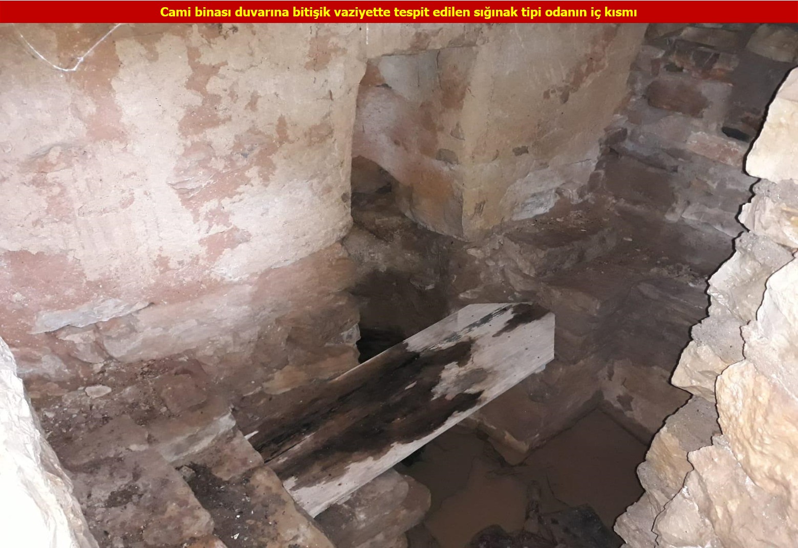 PKKlılar caminin altını kış sığınağı yapmışlar1