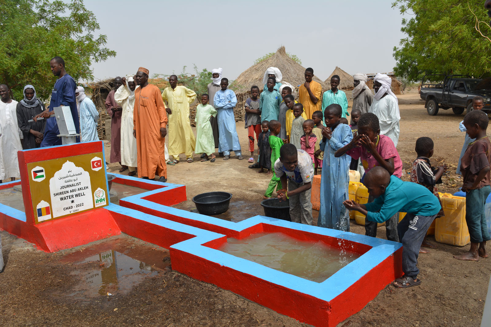 İHH, Şirin Ebu Akile adına Çad'da su kuyusu açtı (6)