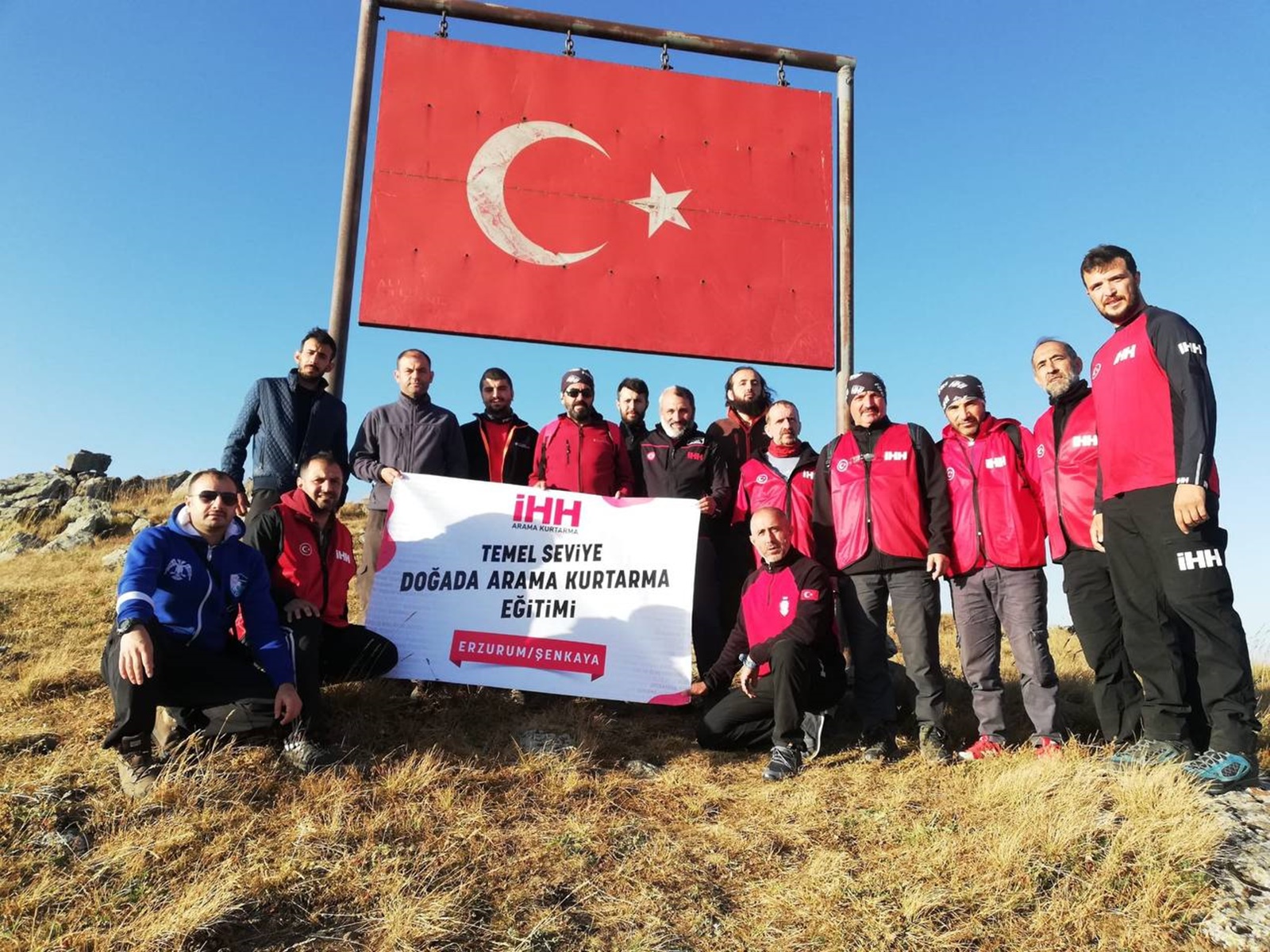 İHH'dan Erzurum'da arama kurtarma eğitimi (1)