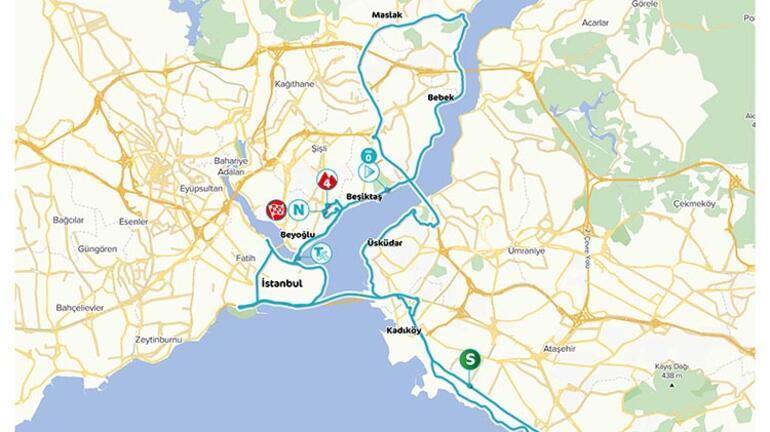 İstanbulda 17 Nisan Pazar günü hangi yollar kapalı