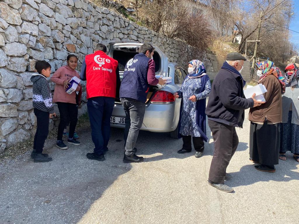 Ankarada 40 Aileye Hijyen Paketi ve Gıda Yardımları 02