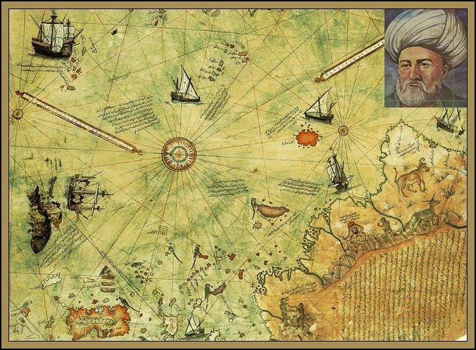 Map of Piri Reis-1
