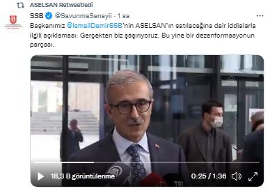 aselsan satıldı mı 1