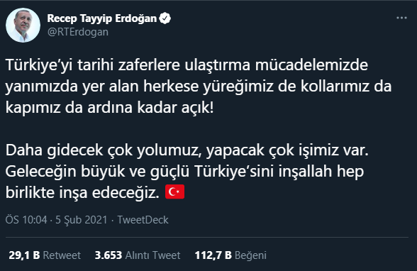 erdoğan destek sosyaL medya