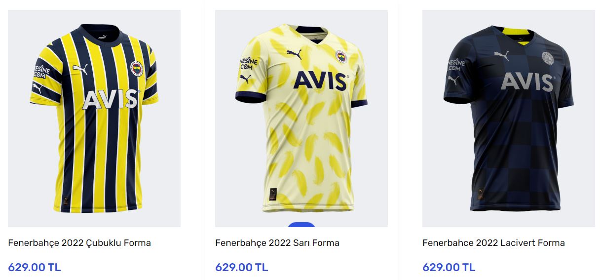 2022-2023 Sezonu Fenerbahçe Forma Fiyatı? Fenerbahçe Yeni Forması Ne ...