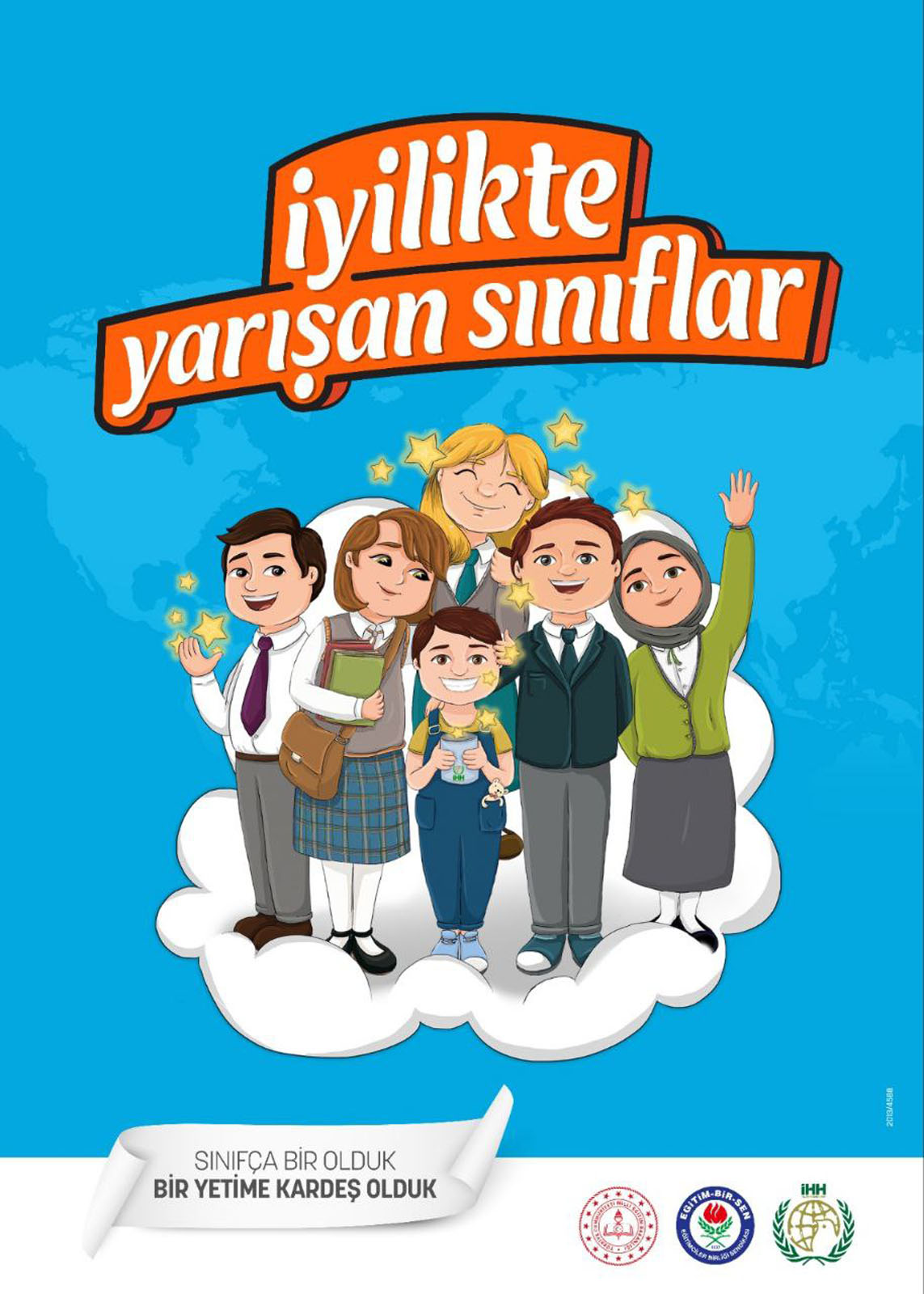 İyilikte Yarışan Sınıflar Proje Afişi