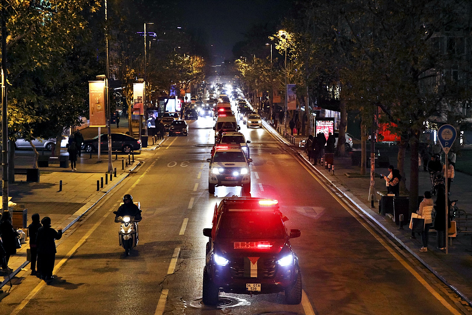 İstanbul'da “Şehitlerimiz ve Filistin İçin Yola Çık” konvoyu düzenlendi (2)