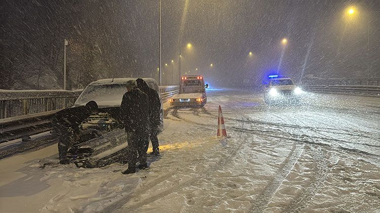 Bolu Dağı'nda Zincirleme Kaza