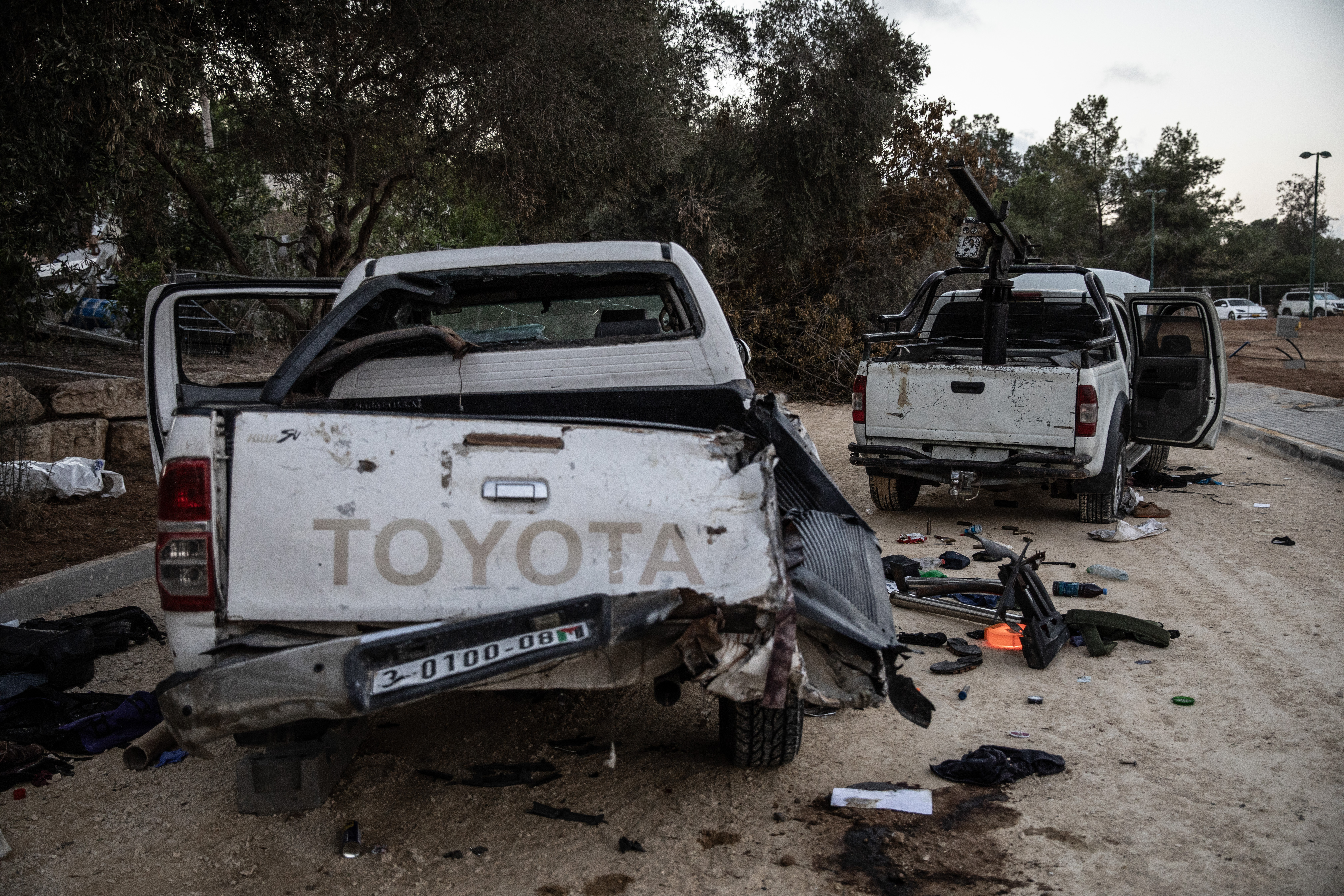 AA-20231011-32376760-32376742-FILISTINLI_GRUPLARIN_SIZMA_OPERASYONU_GERCEKLESTIRDIGI_YAHUDI_YERLESIM_BIRIMINDE_CATISMALARIN_IZLERI