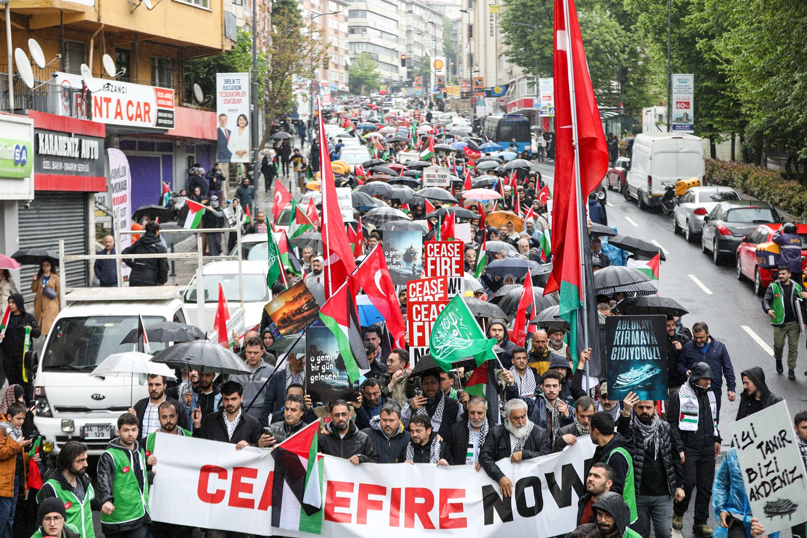 _Üsküdardaki Filistin yürüyüşüne on binler katıldı_ (1)