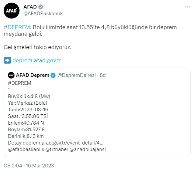 afad_bolu_deprem_merkez_üssü