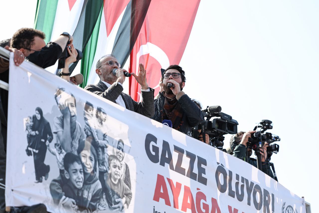 Üsküdar’da Filistin’e Destek Yürüyüşü ve Etkinlikler