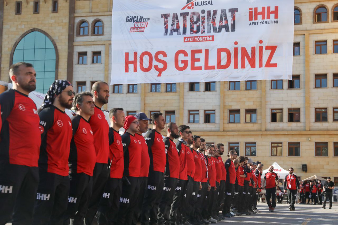 İHH 5'inci Ulusal Afet Yönetimi Tatbikatı başarıyla gerçekleştirildi