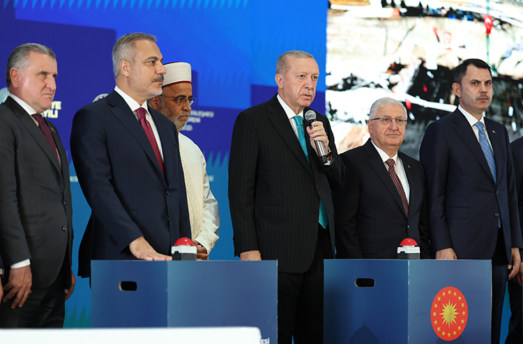 Türkiye’nin Yeni Dışişleri Bakanlığı Yerleşkesi Temel Atma Töreni ve Ulusal Mesajlar