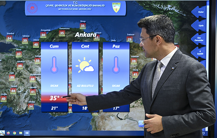 Büyük Bir Sıcak Hava Dalgası Etkisi Altında Türkiye