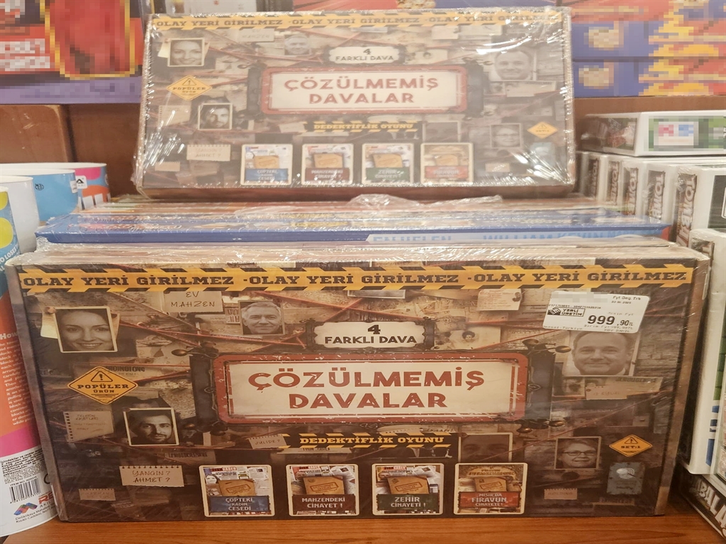Çözülmemiş Davalar: Oyuncak Mağazalarında Satılan Kurgu Cinayet Oyunları ve Uzman Görüşleri