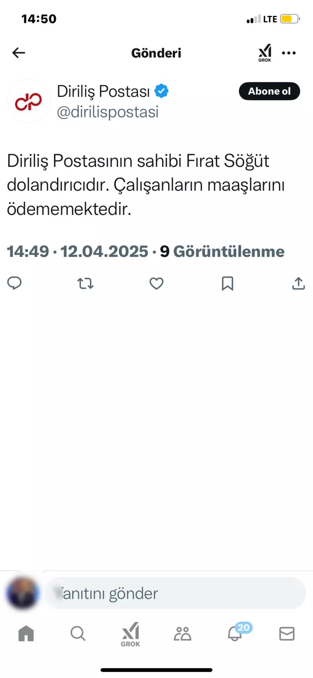 Diriliş Postası'nda Maaş İddiaları Gündem Oldu