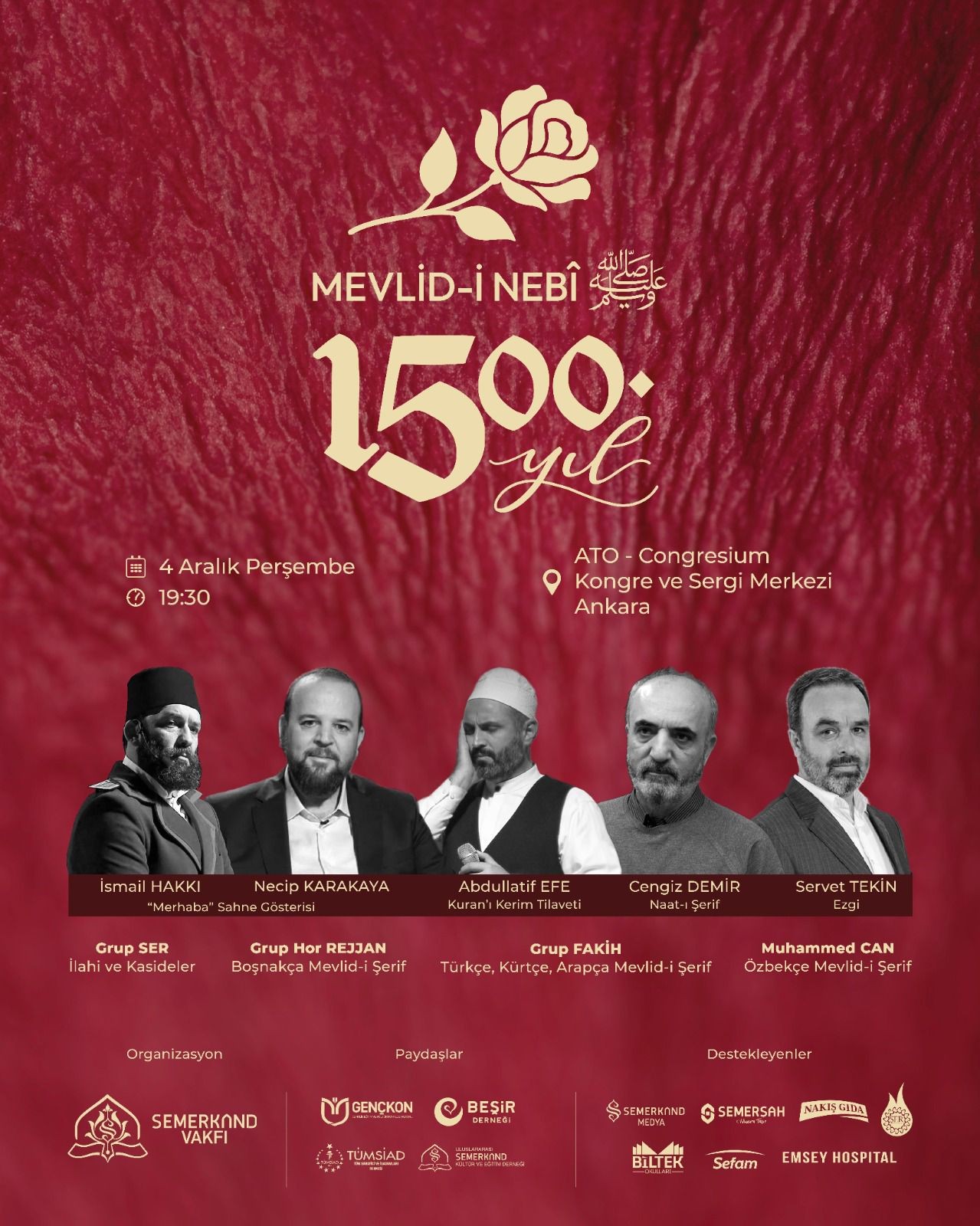 Ankara Mevlid-i Nebî 1500: Buhara'dan Bosna'ya Ortak Sesler ve Dijital Siyer Atlası