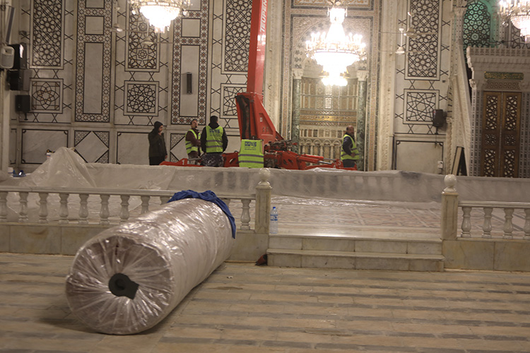 Şam Ulu Cami'nin Bakım ve Onarım Çalışmaları