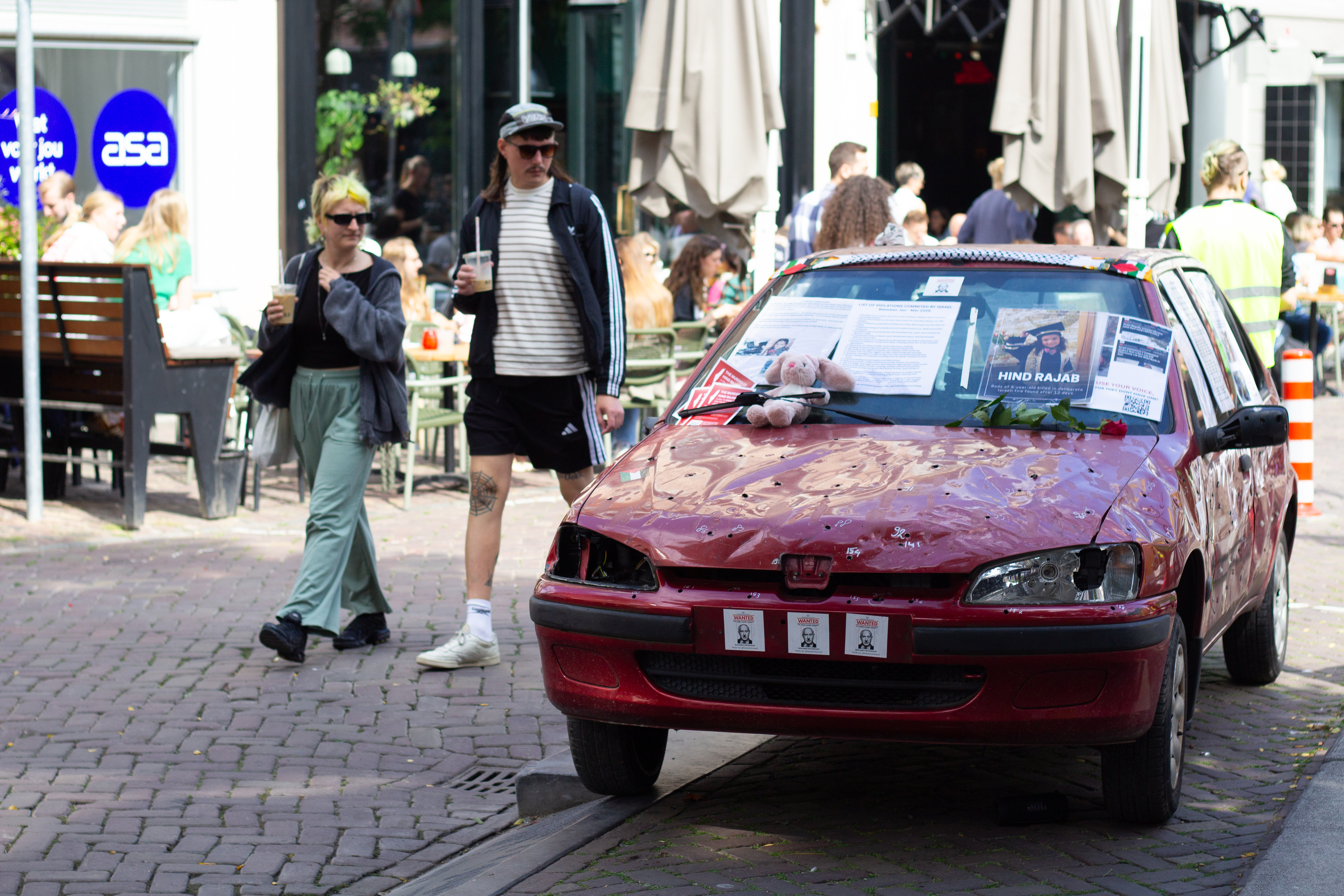 AA-20250830-38969815-38969789-HOLLANDADA_TEMSILI_OLARAK_FILISTINLI_HINDIN_ICINDEYKEN_ISRAIL_TARAFINDAN_OLDURULDUGU_ARAC_SERGILENDI