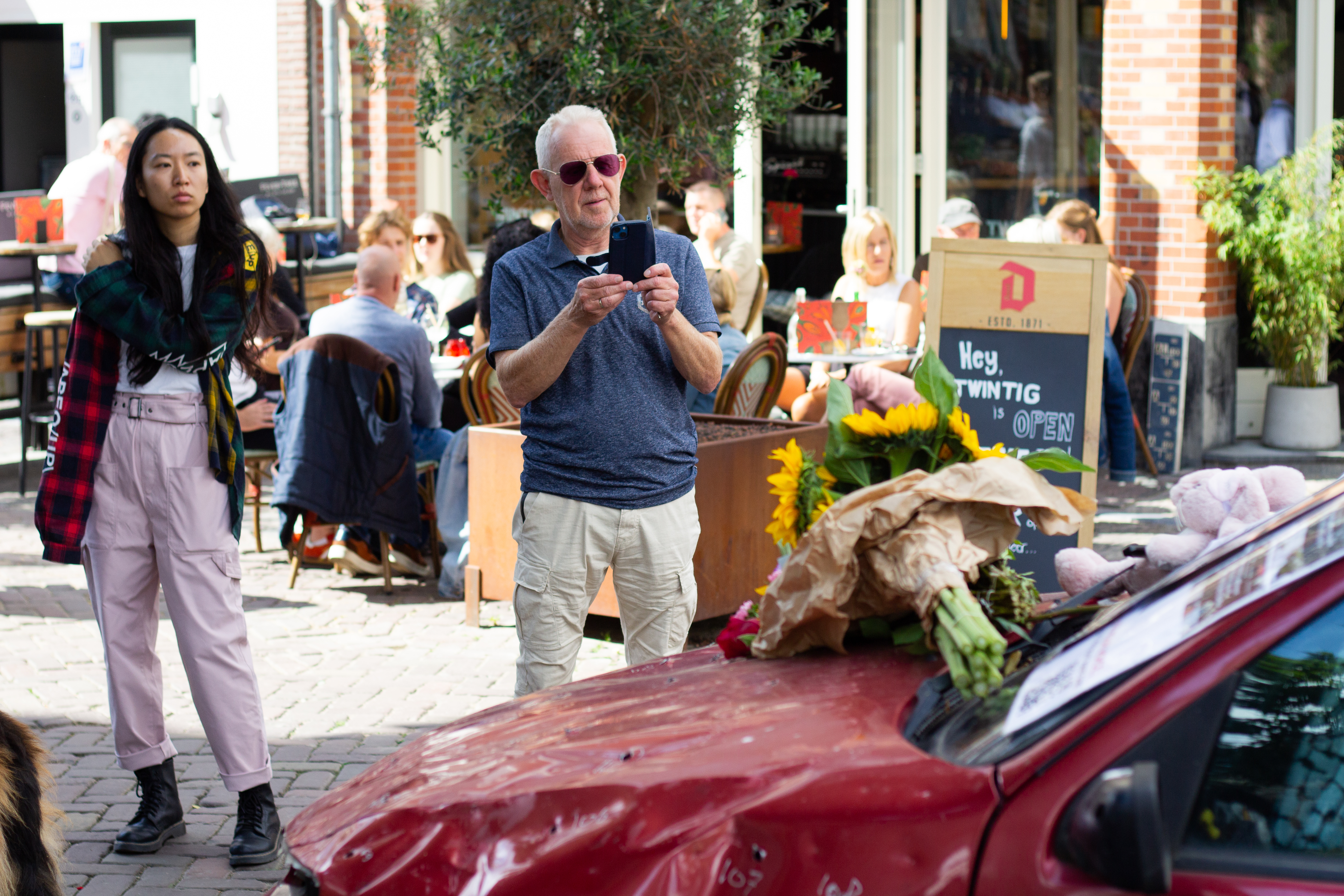 AA-20250830-38969815-38969806-HOLLANDADA_TEMSILI_OLARAK_FILISTINLI_HINDIN_ICINDEYKEN_ISRAIL_TARAFINDAN_OLDURULDUGU_ARAC_SERGILENDI