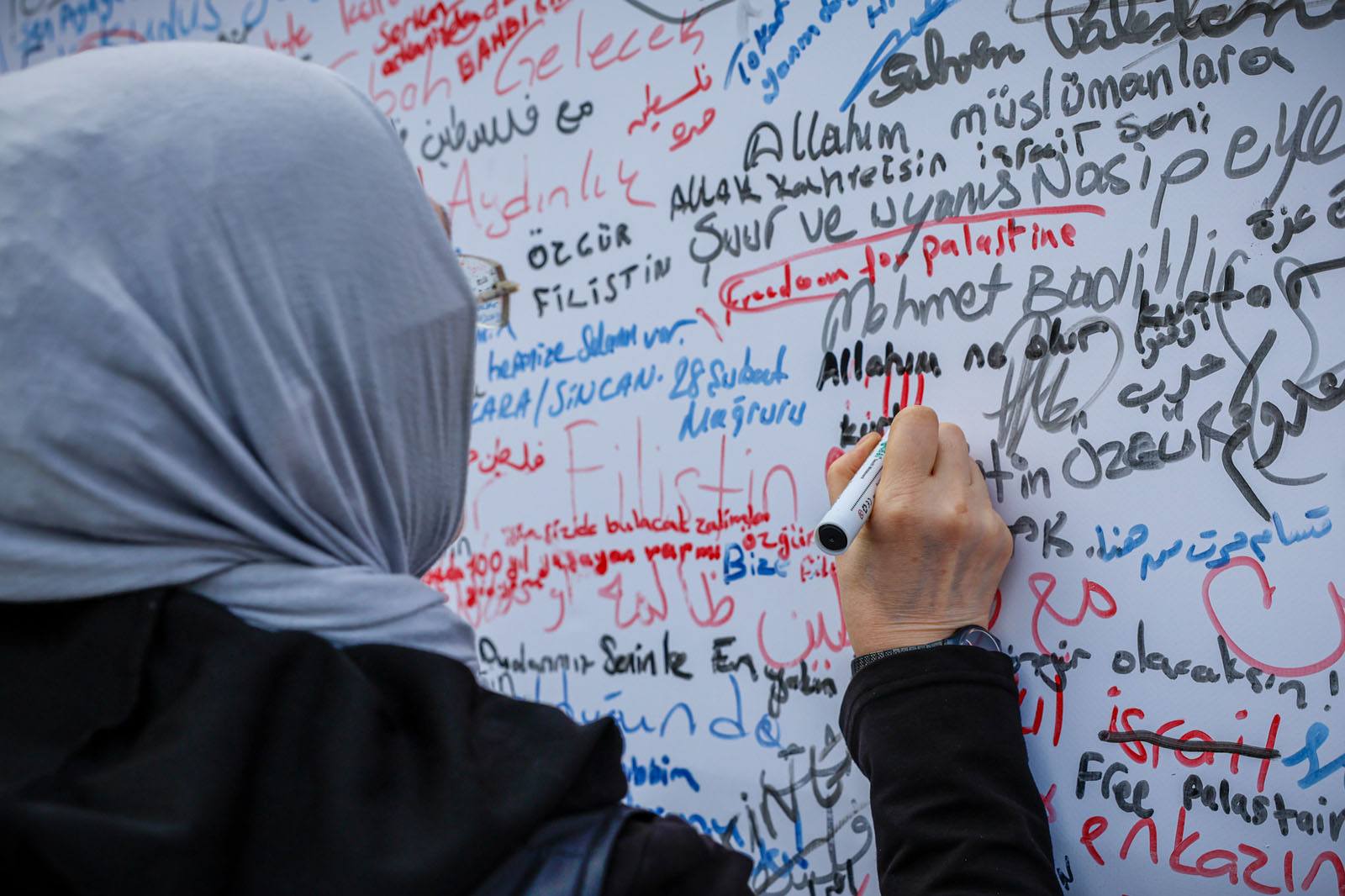 Eminönü'nde Gazze için özgürlük nöbeti (6)