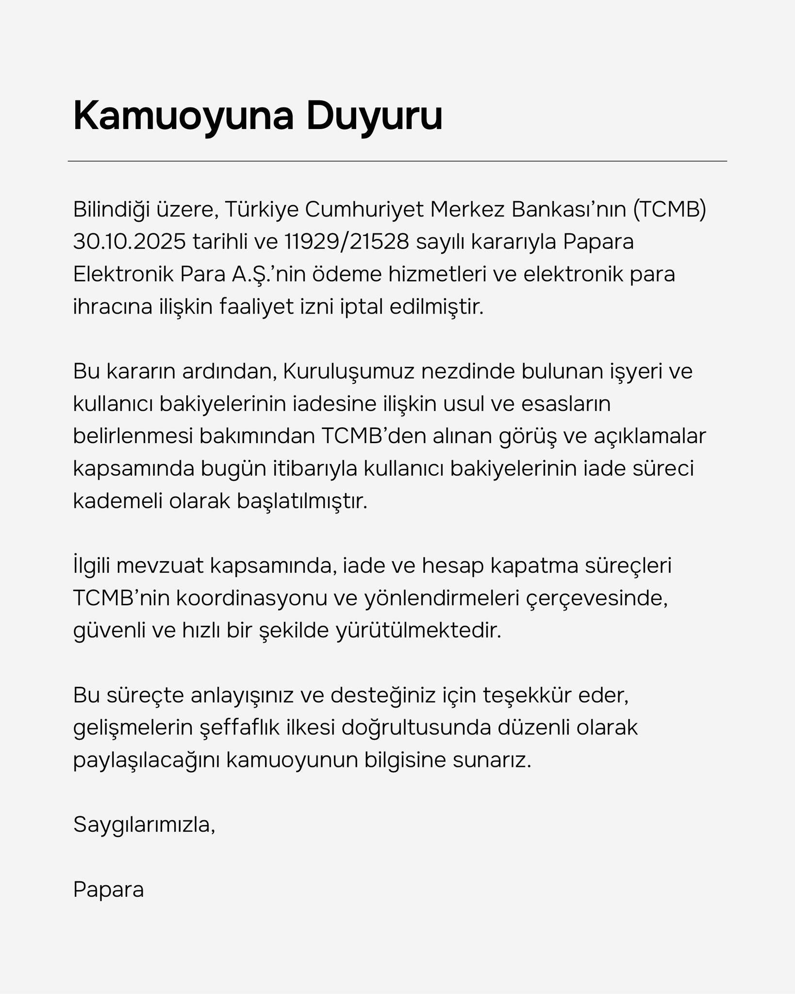 Papara Elektronik Para’ya Karışan Yasa Dışı Bahis ve Kara Para Aklama Soruşturması: İade Süreci ve Güncel Gelişmeler