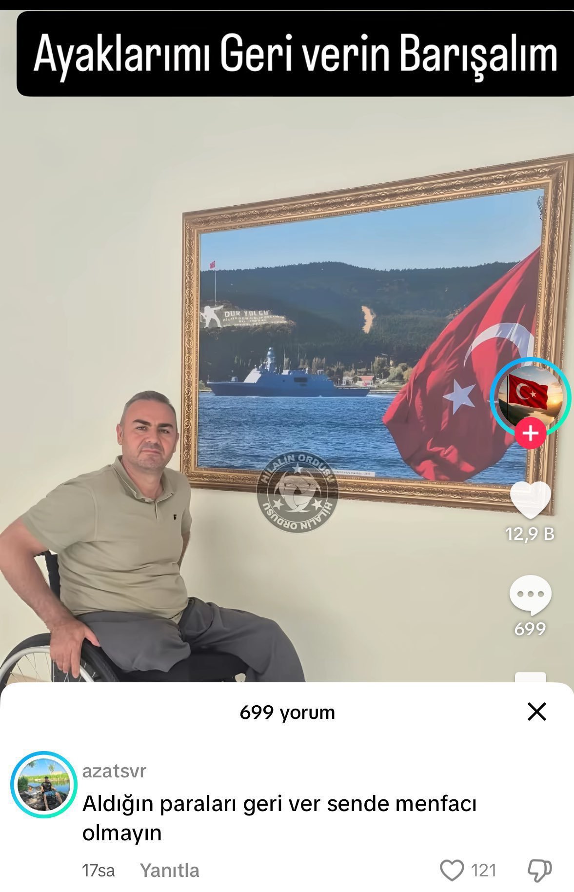 15 Temmuz Gazisine Sosyal Medyada Hakaret ve Soruşturma Süreci