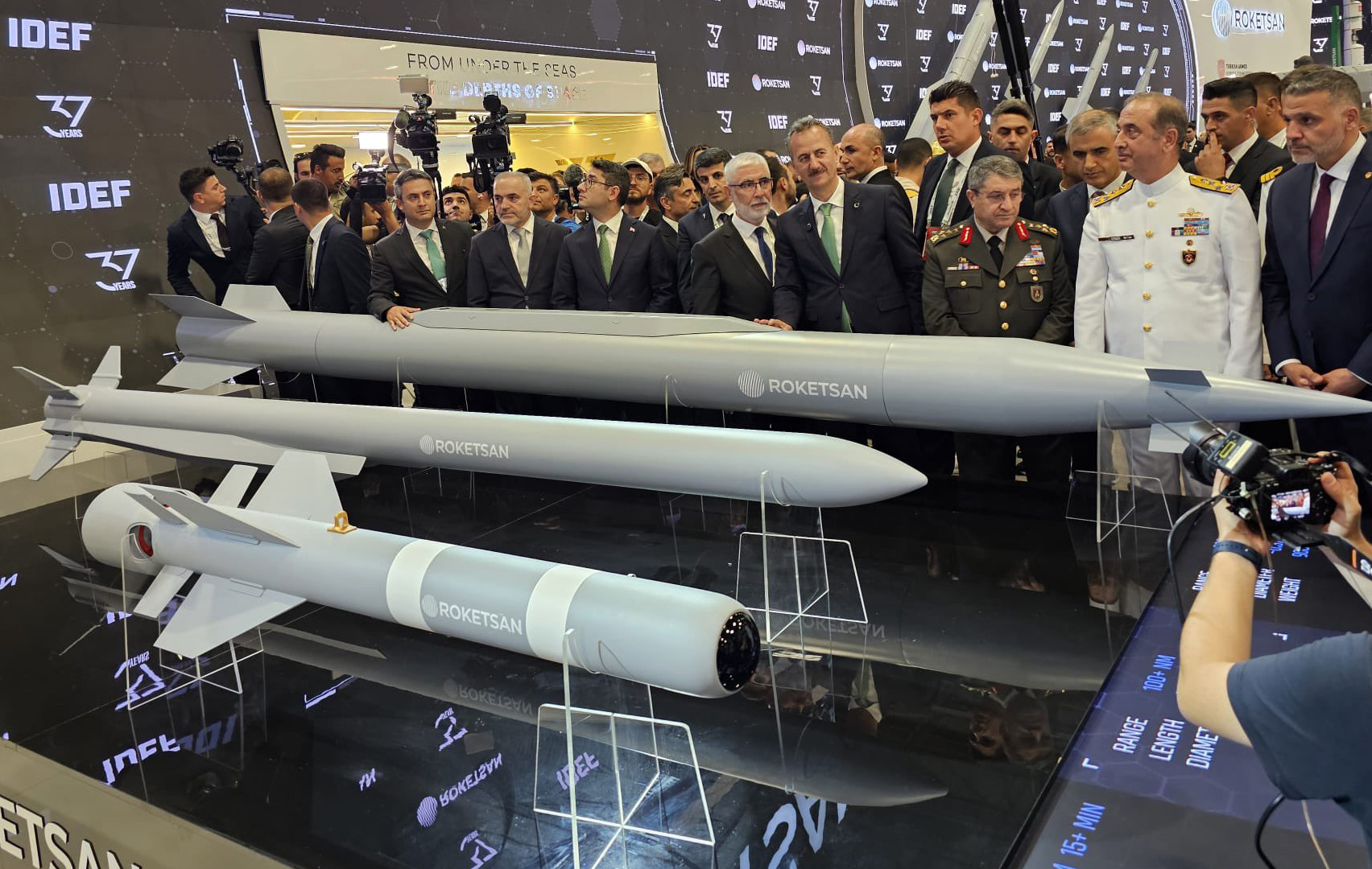 İDEF 2025 Fuarında Roketsan'ın Göz Kamaştıran Yeni Ürünleri Tanıtıldı