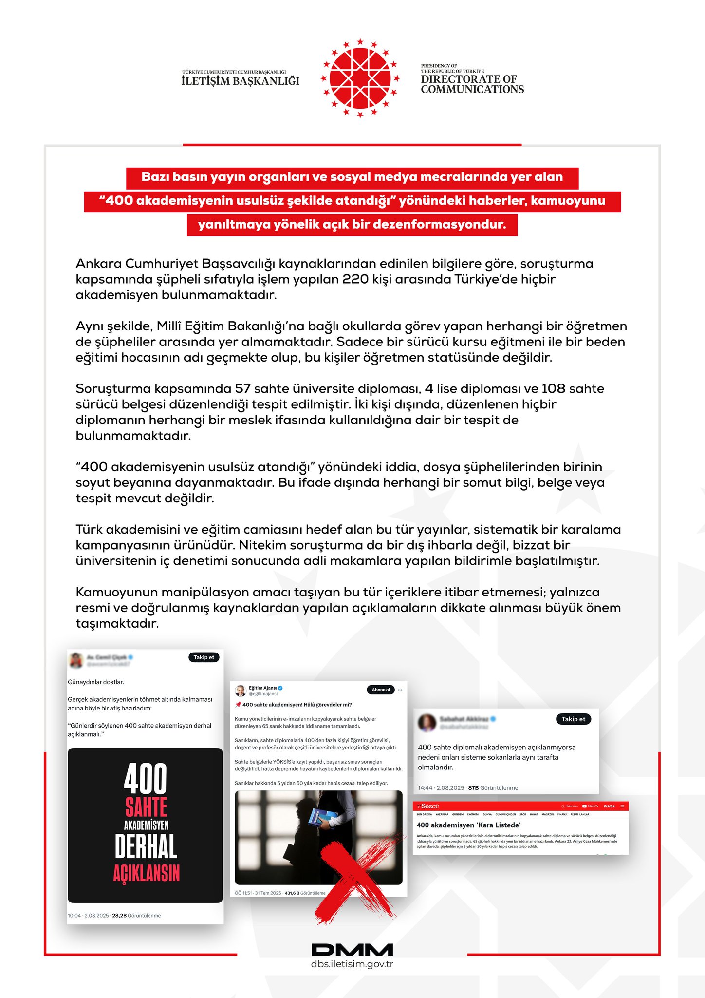 Sahte Diplomalar ve Gerçekler