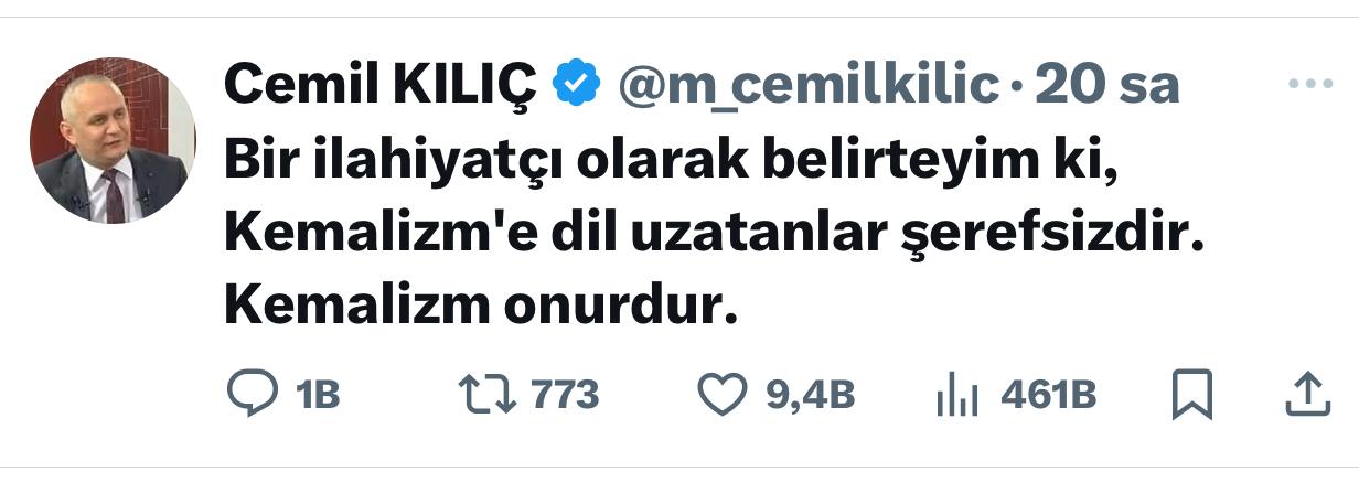 Kılıç'ın Bu Sözleri ve Gelişen Tartışmalar