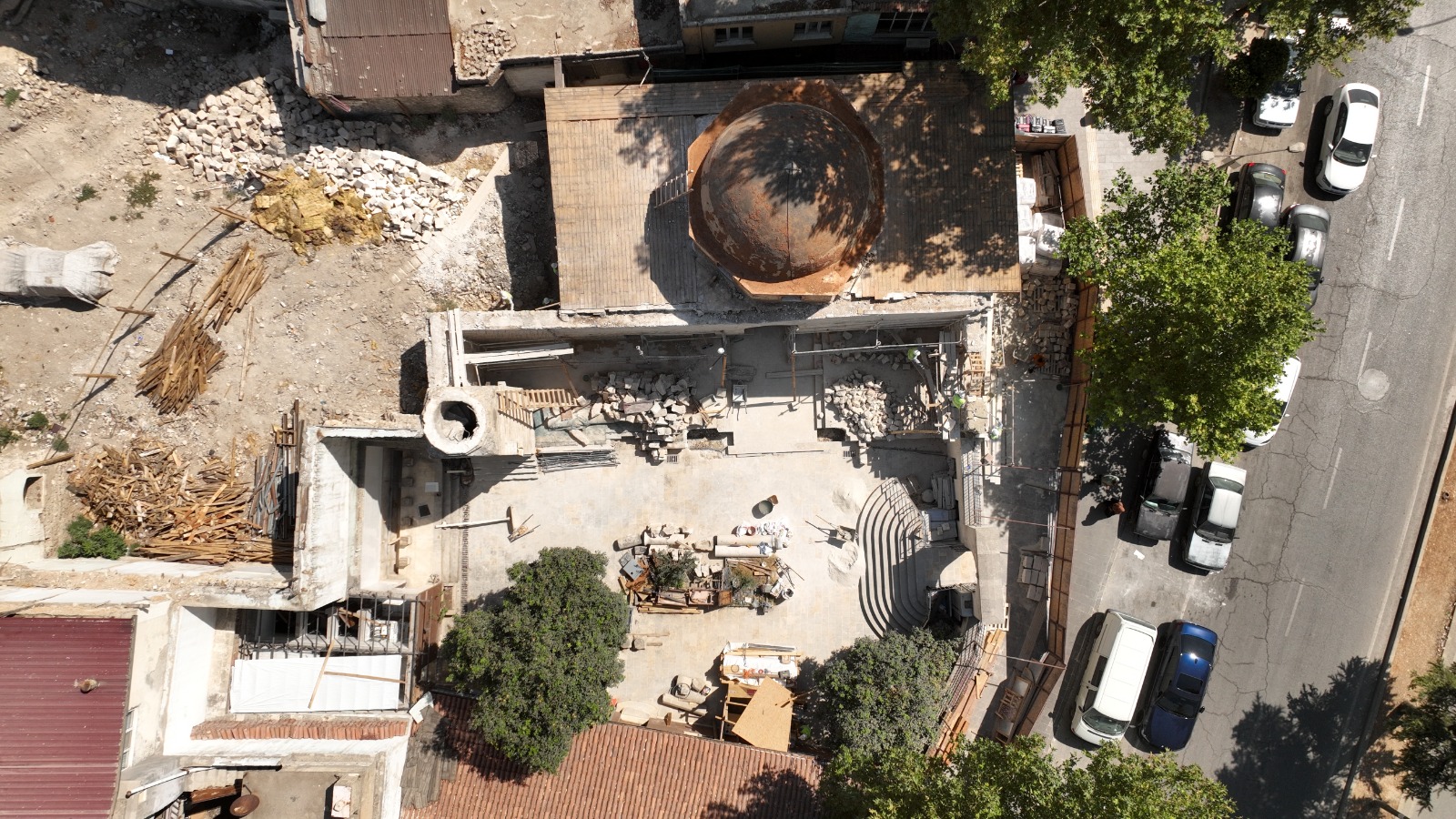 Kayseri Büyükşehir Belediyesi'nin Kahramanmaraş'taki Boğazkesen Camii Restorasyonu