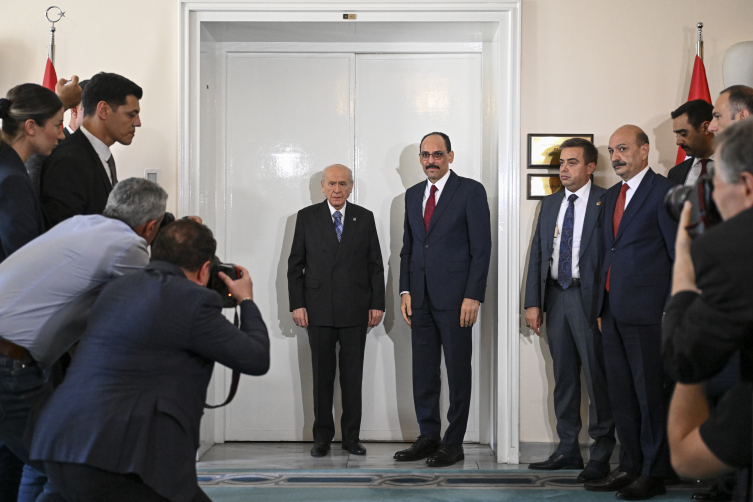 MİT Başkanı İbrahim Kalın'ın Devlet Bahçeli ile Görüşmesi