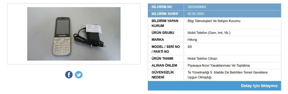 Güvensiz Ürünlerin İlan Edilmesi ve Güncellemeler