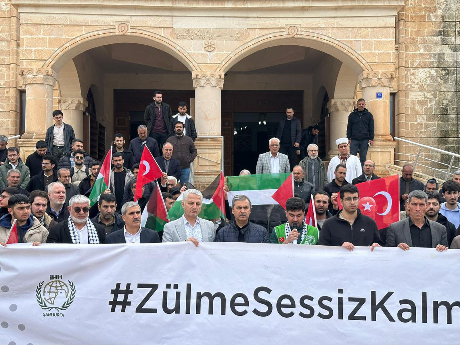 102 üniversitede İsrail'in saldırılarına karşı basın açıklaması (1)