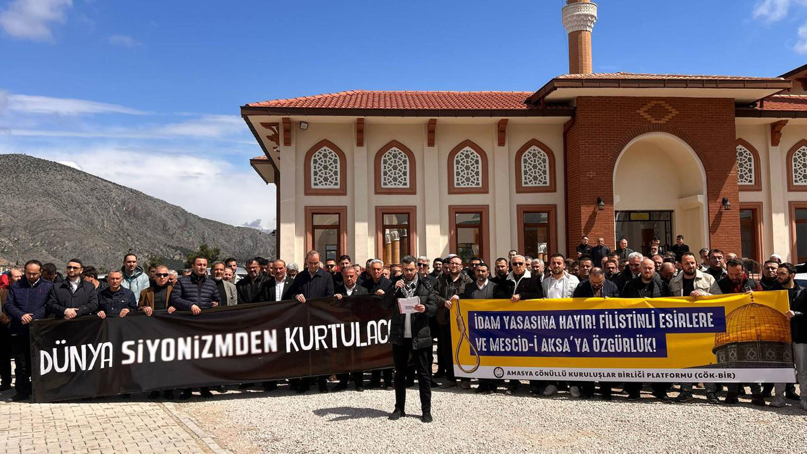 102 üniversitede İsrail'in saldırılarına karşı basın açıklaması (5)