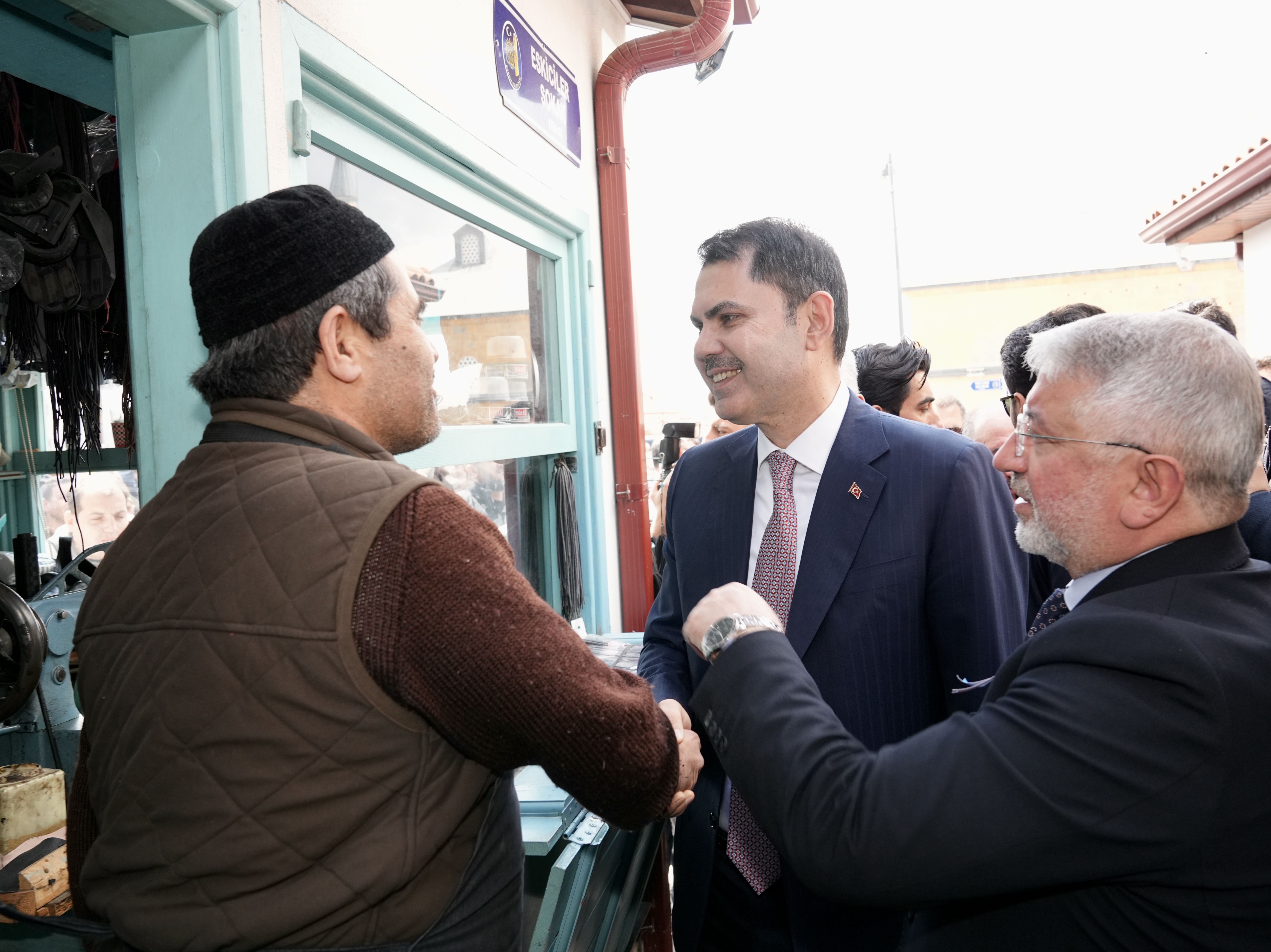 MURAT KURUM ÇORUM ESNAF ZİYARETİ FOTOĞRAFLAR 6647