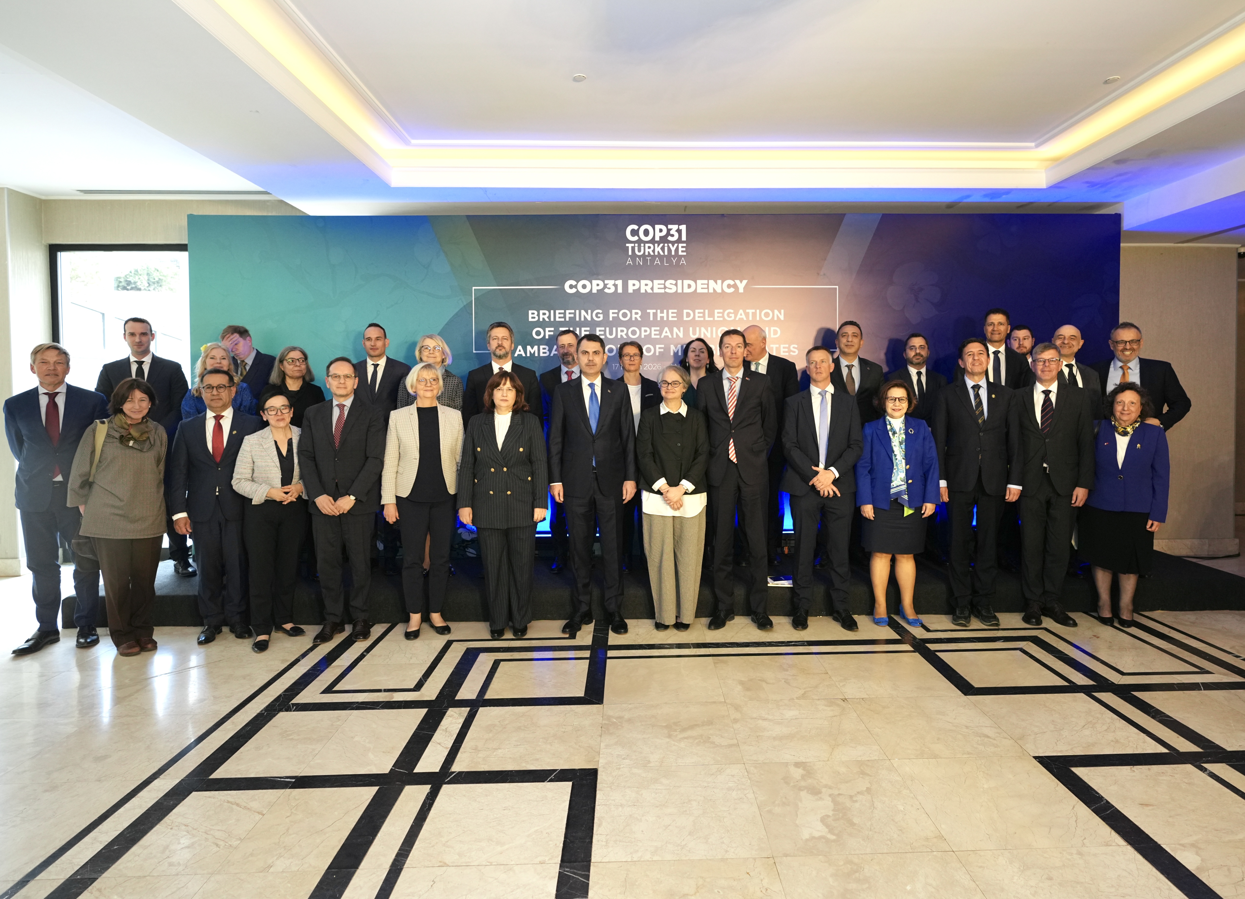 Murat Kurum Büyükelçiler Toplantısı Fotoğraflar 2