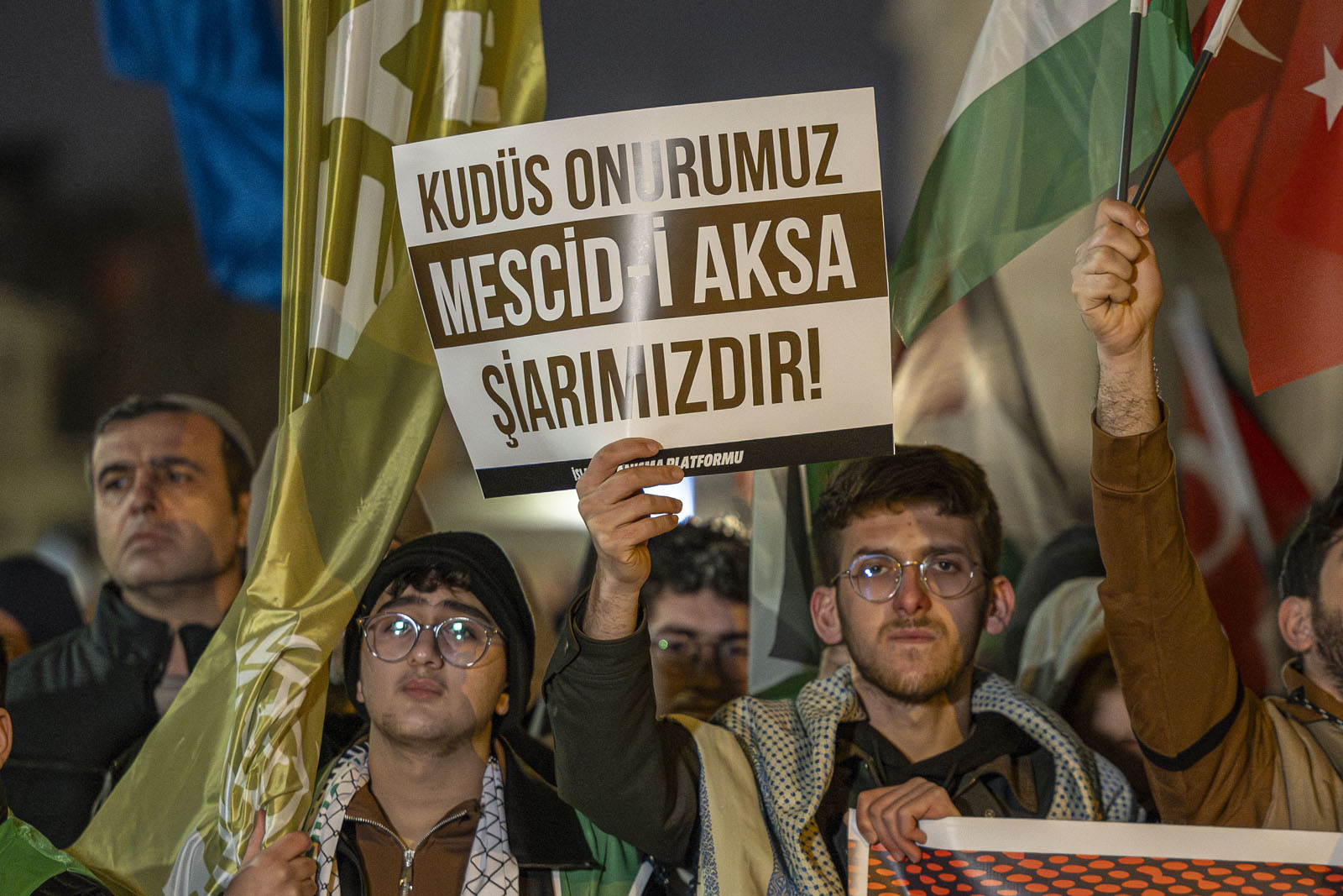 _STK'lardan İsrail'in Mescid-i Aksa'daki ibadet yasağına tepki (9)