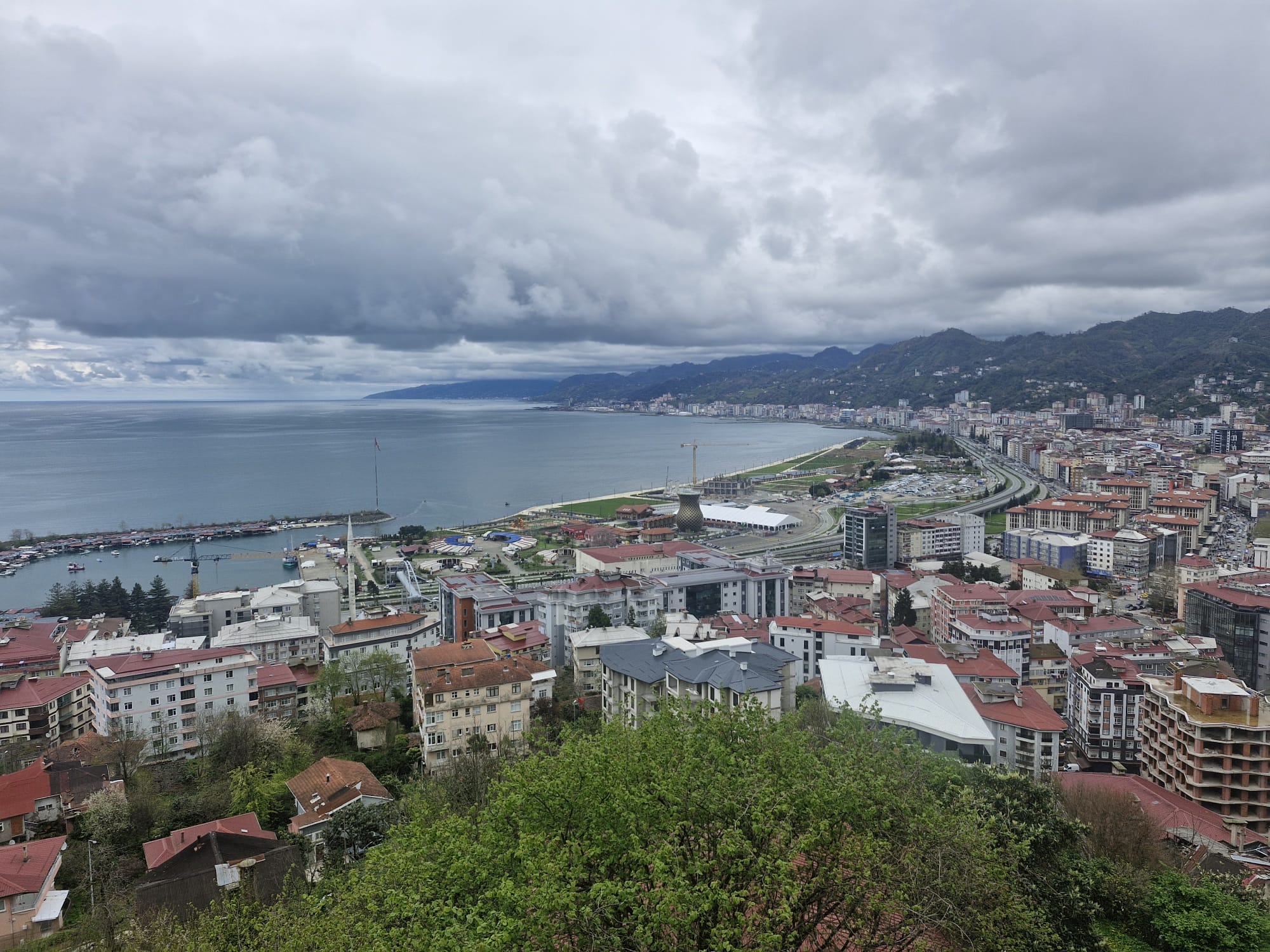 RİZE KALEDEN GÖRÜNÜM