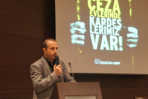 Cezaevlerinde kardeşlerimiz var