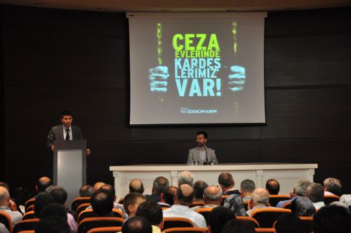 Cezaevlerinde kardeşlerimiz var