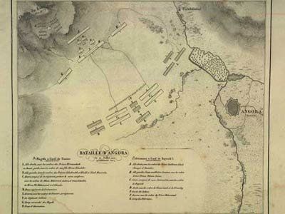 Yıldırım Bayezit'in Timur'la karşılıklı mektuplar