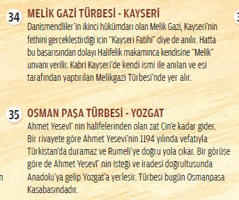 Hangi evliya nerede yatıyor ?