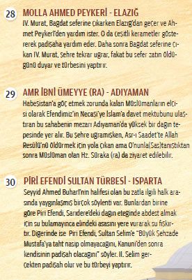 Hangi evliya nerede yatıyor ?